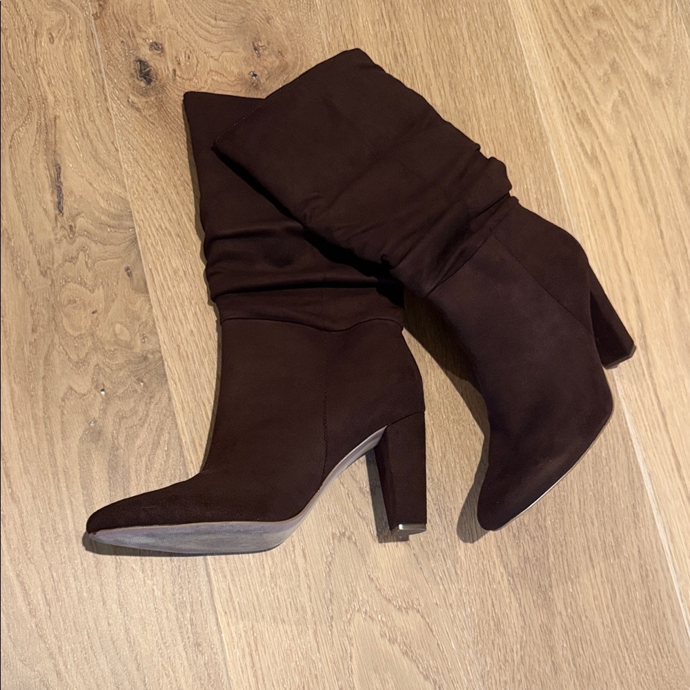 Banana Republic Chocolate Heeled Boots